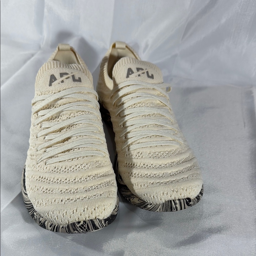 APL Women's Cream Athletic Shoes